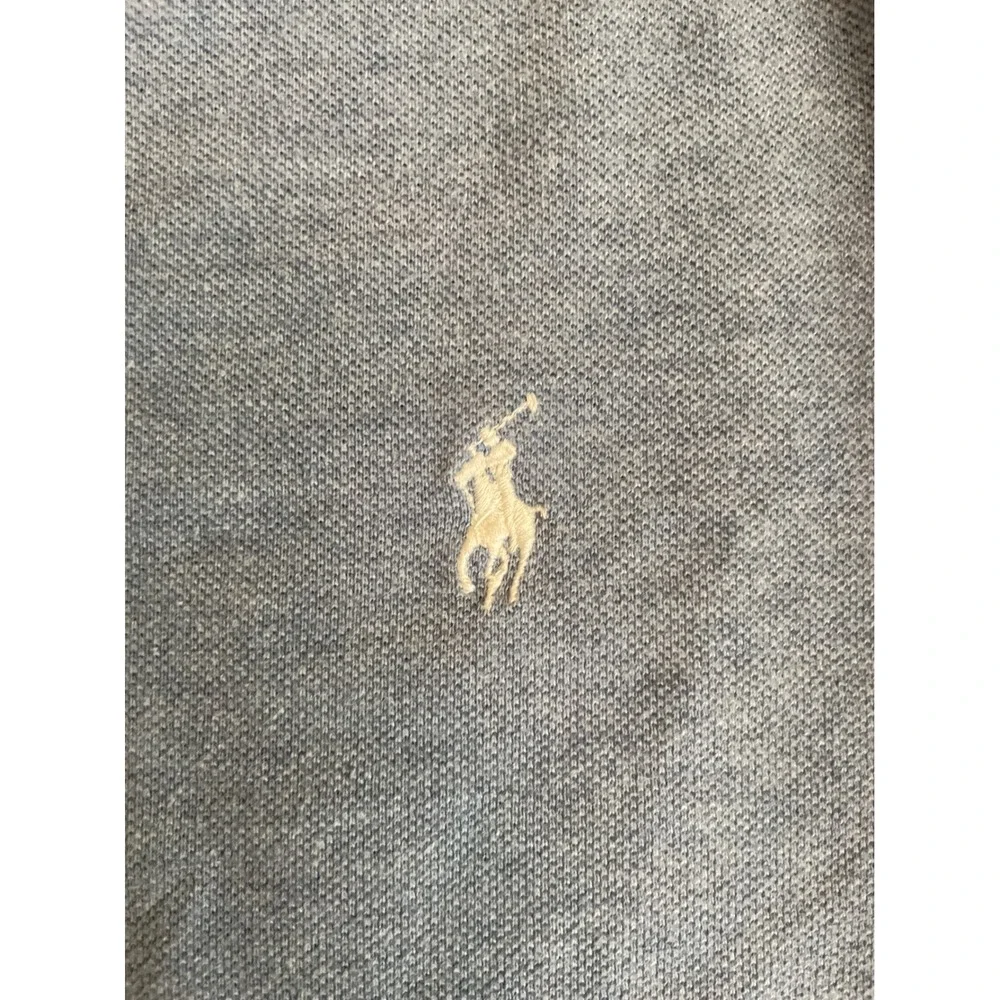 Polo Ralph Lauren Men's Long Sleeve Polo Shirt Small Blue Pique White Pony Logo